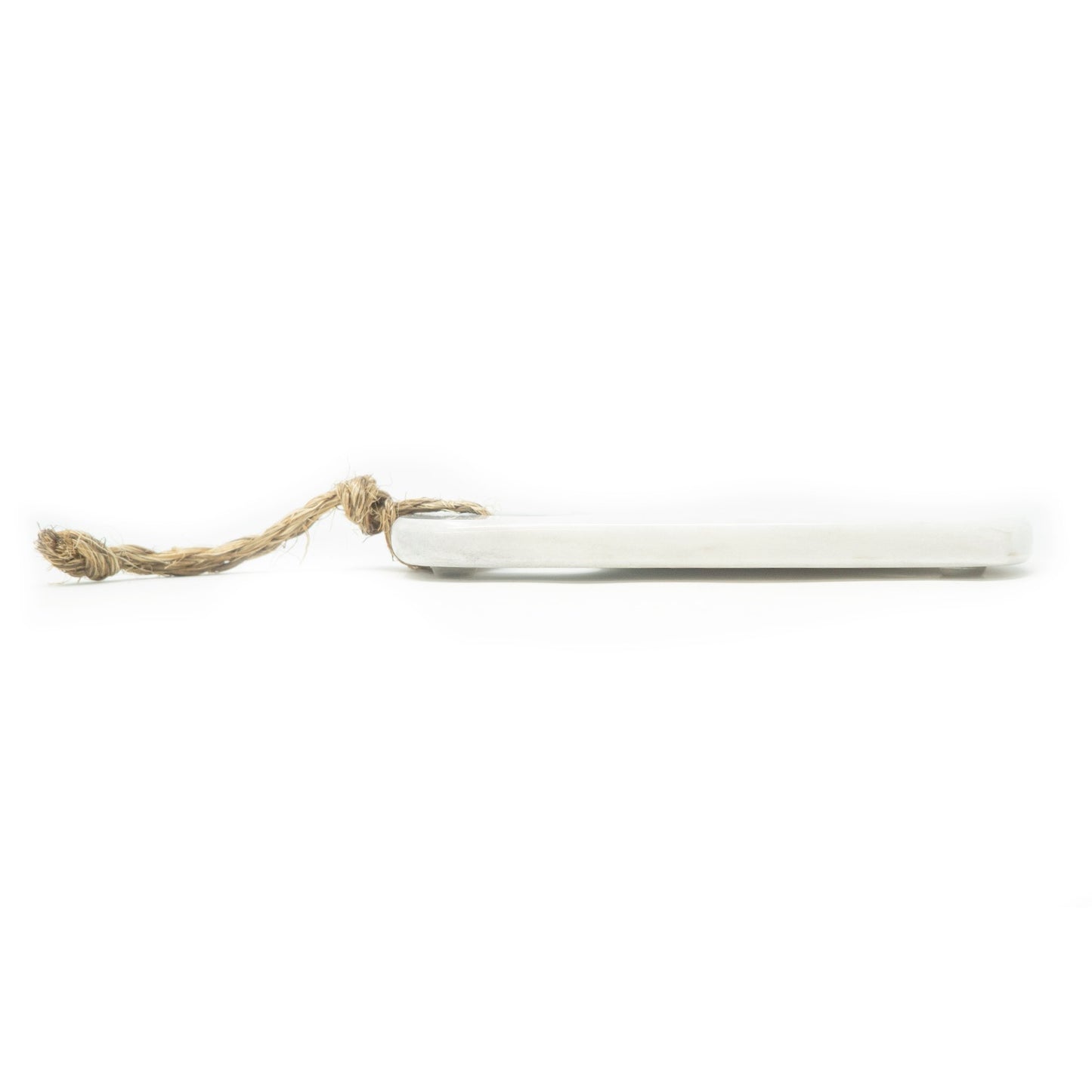 Tabla multi usos de 20 cm x 15 cm x 1 cm para quesos, carnes frías, para servir y desayunar de Mármol natural