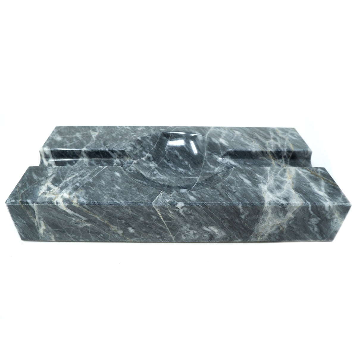 Cenicero para Puro de Mármol Natural Gris Mazahua