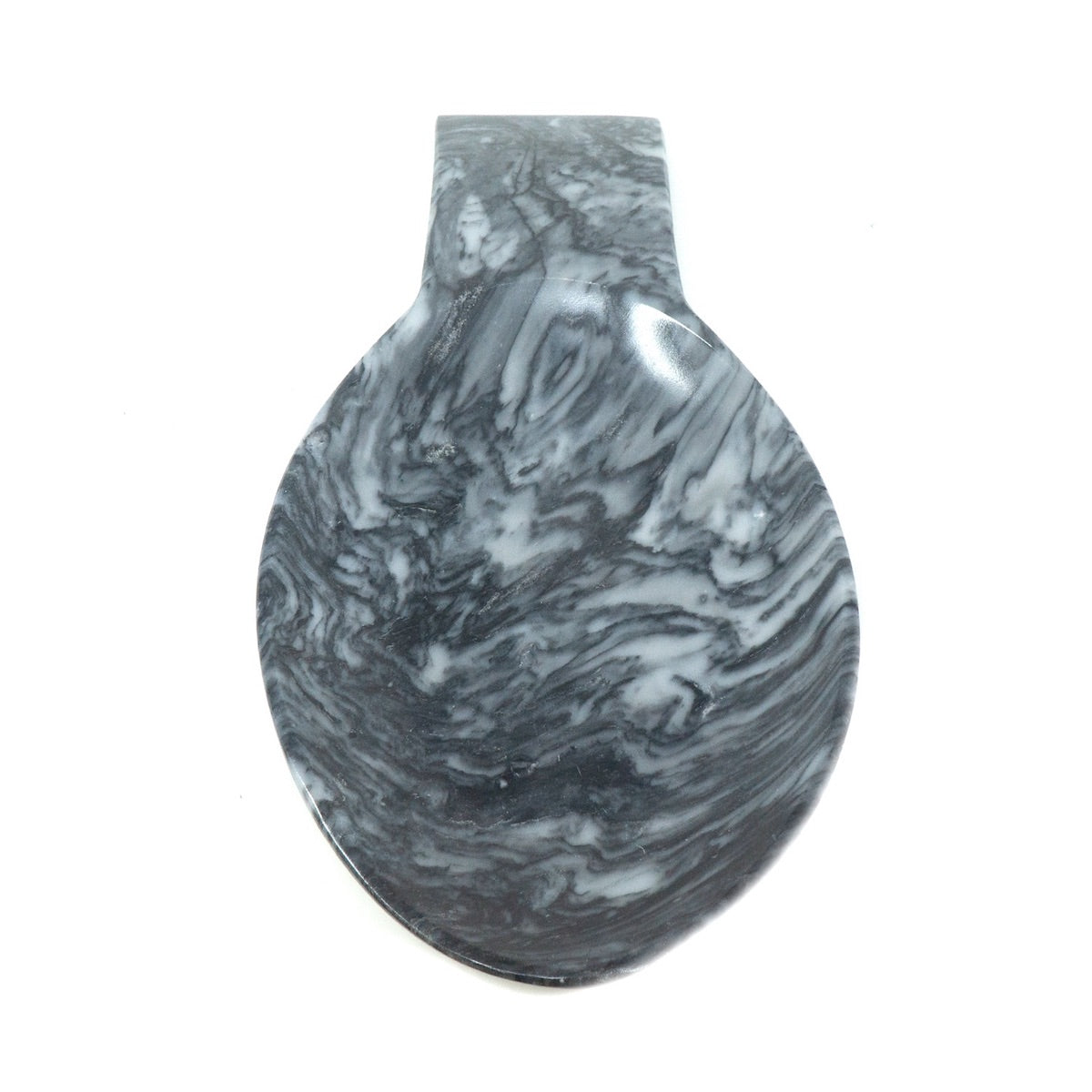 Porta Cuchara de Mármol Natural Gris Mazahua