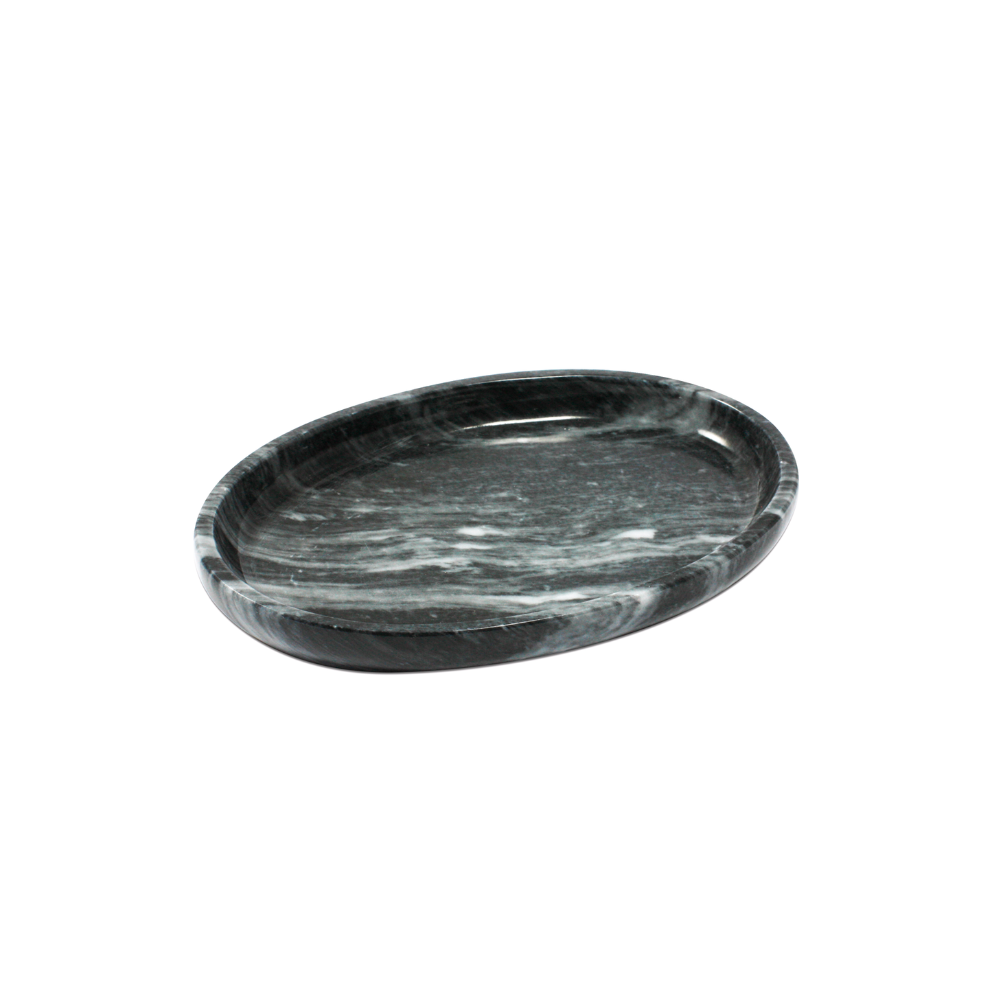 Juego de 6 Tequileros de copa liso con base de Mármol Natural en Gris Mazahua