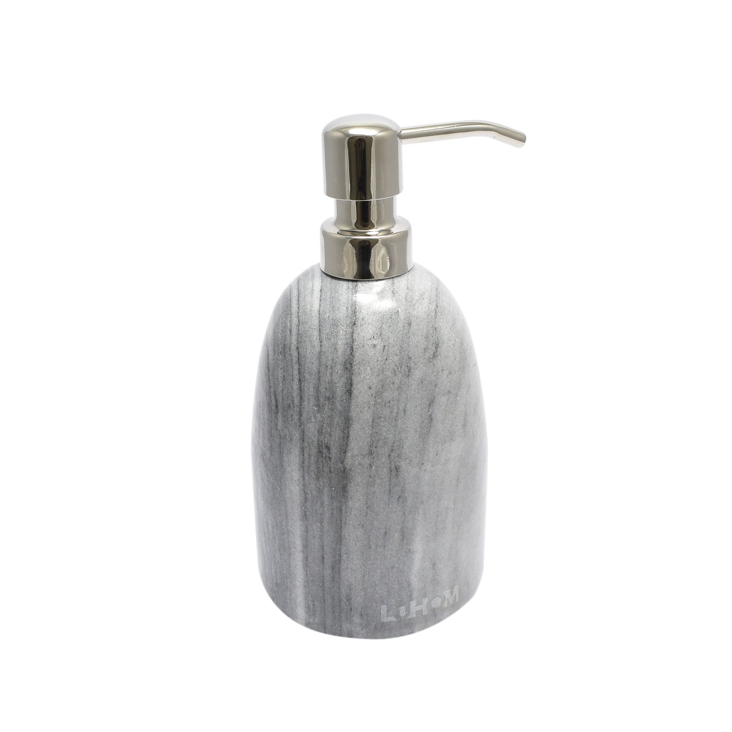 Dispensador para Jabón de Mármol Natural Gris Mazahua