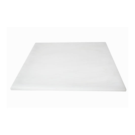 Plato decorativo de Mármol Natural Blanco Bego