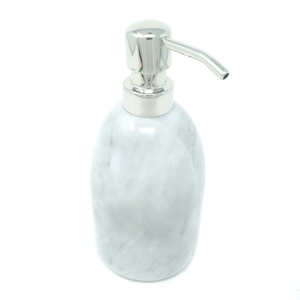Dispensador para Jabón de Mármol Natural Blanco Bego